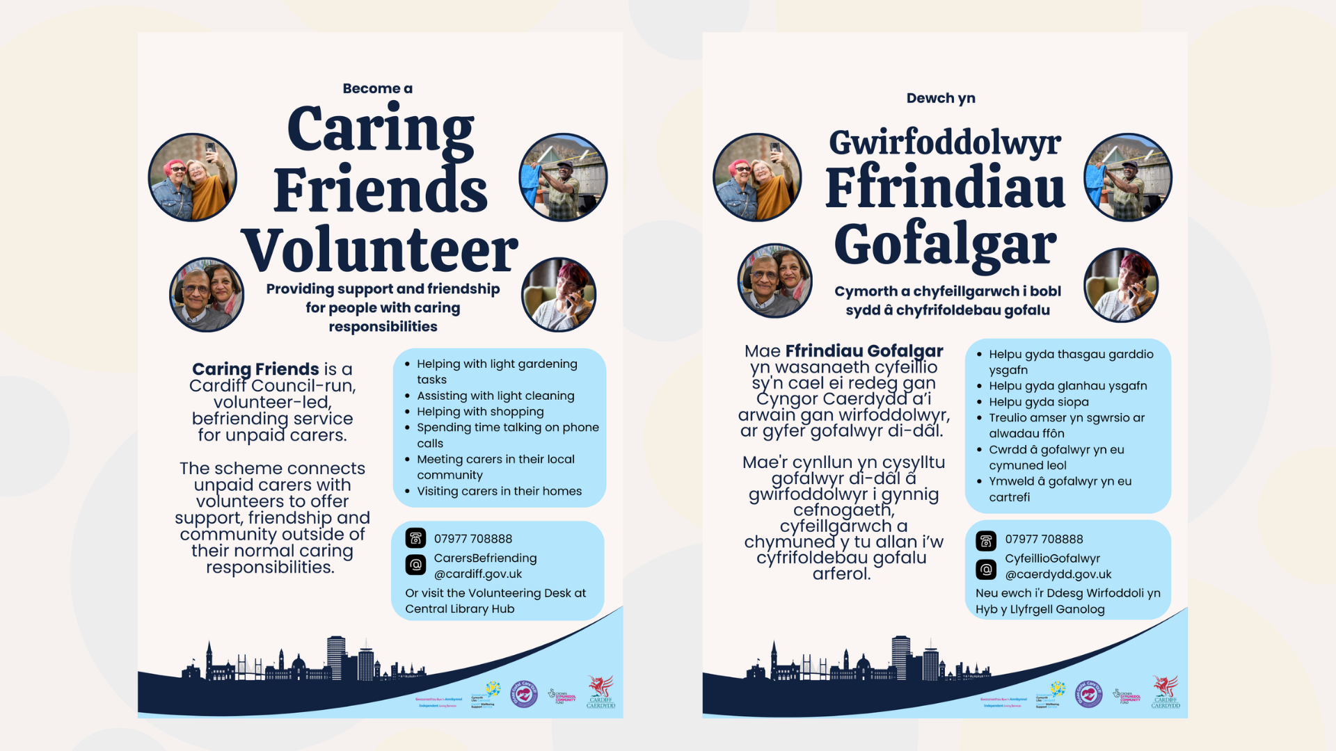 Wellbeing Team for Cardiff Council - Cardiff South Wales Cluster